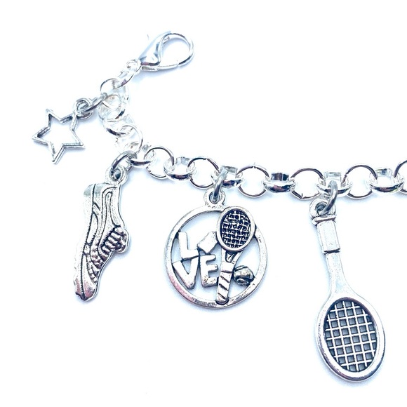 Tennis Charm Bracelet - Picture 4 of 9